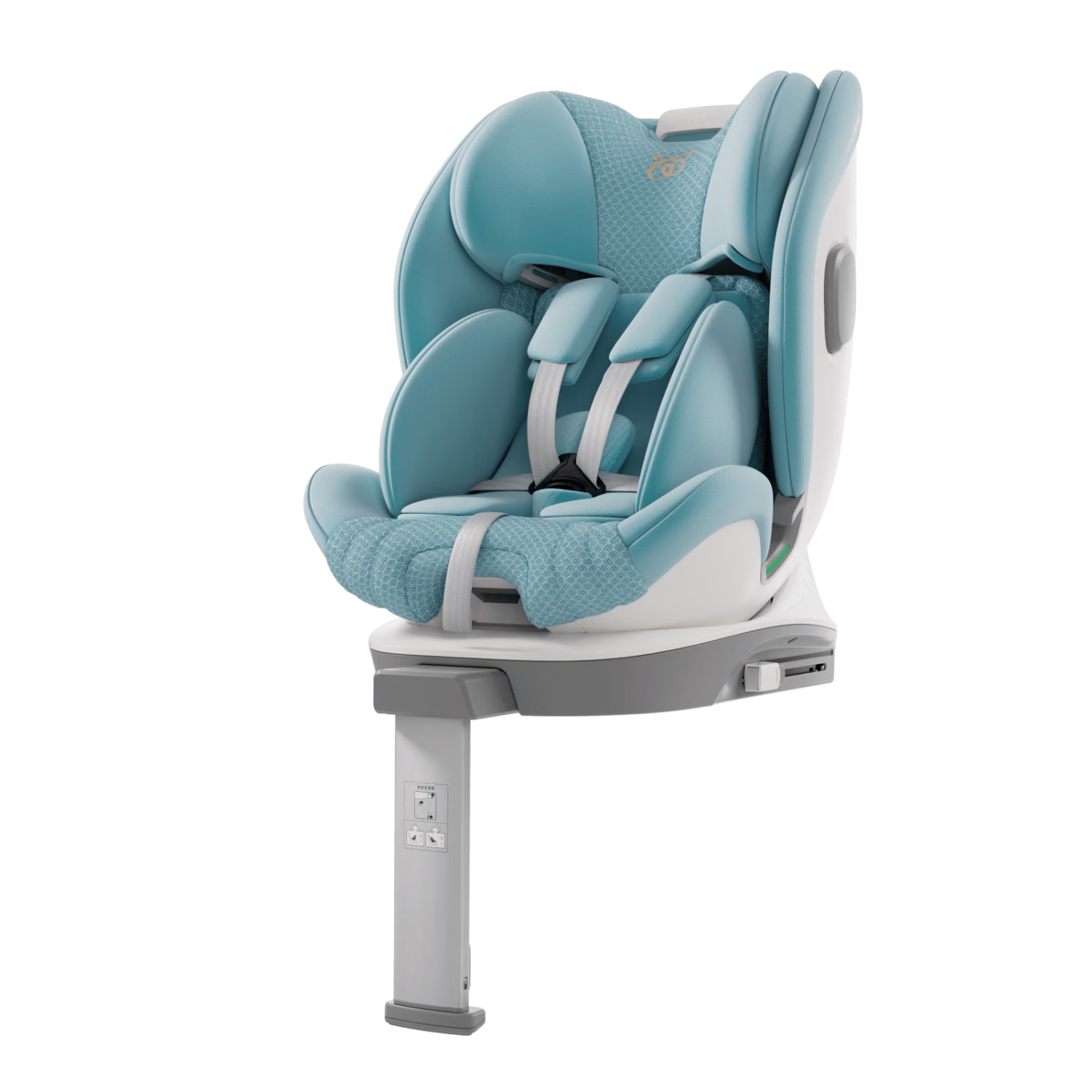 Babyfirst Car Child Safety Seat Lingxi Pro 0-7 Years Mica Gray [New Regulation]