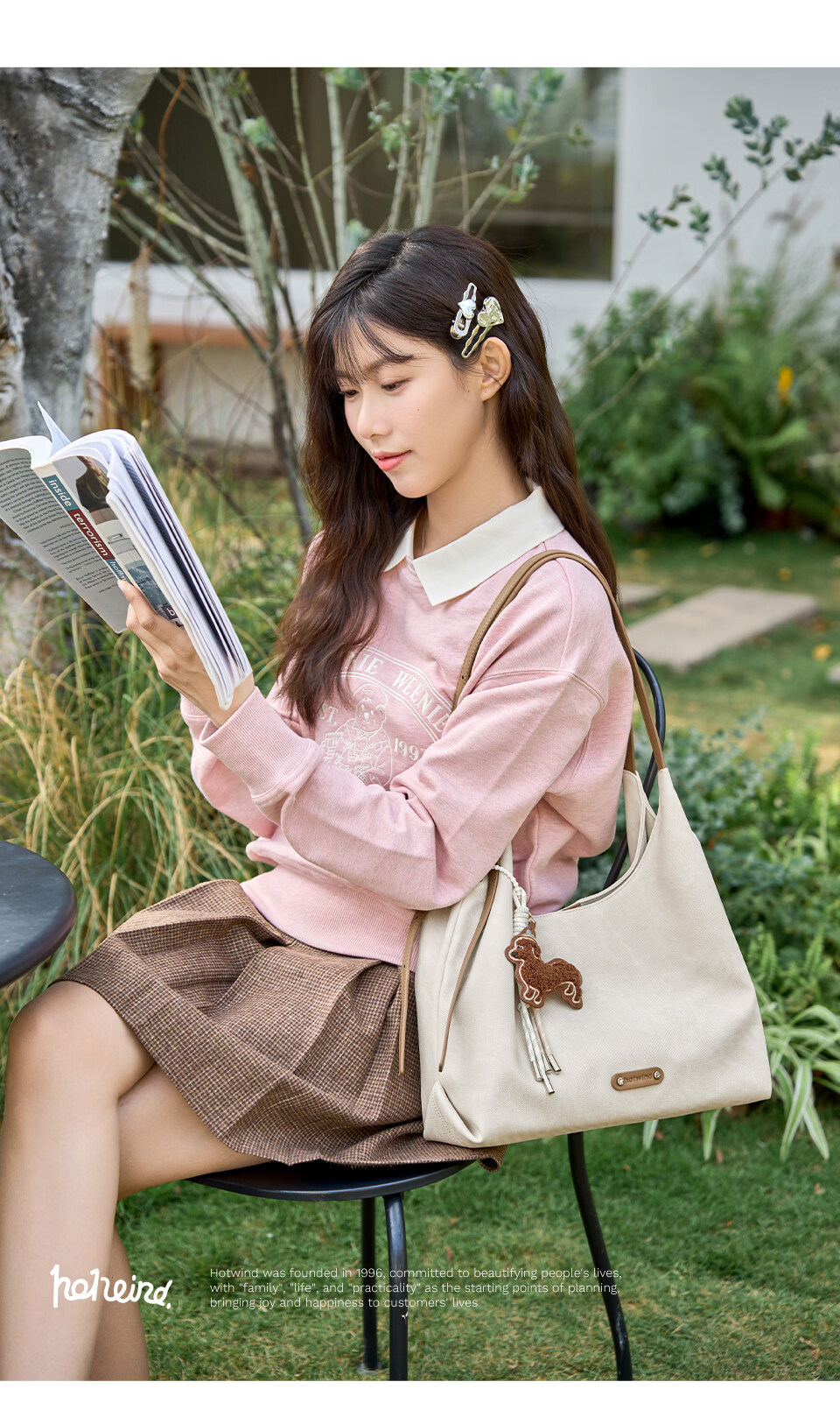 Hotwind Women's Shoulder Bag Underarm Handheld Tote Large Capacity Commuter Bag Valentine's Day Gift for Girlfriend 11