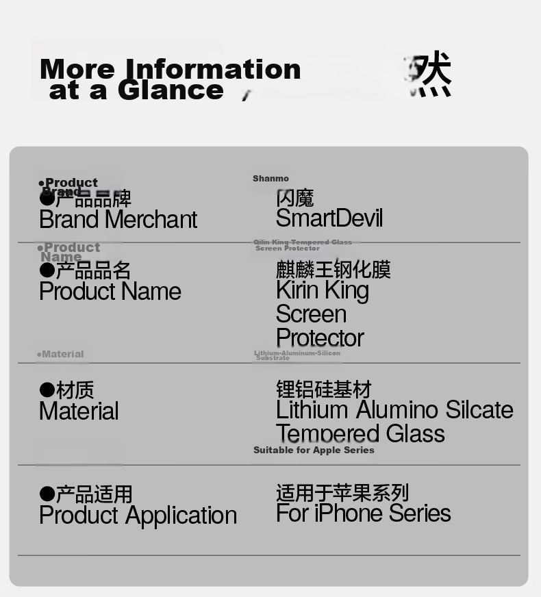 Flash Demon Kirin King | Tested 2.6m Drop-Proof Tempered Glass Screen Protector for iPhone 15 Pro Full Coverage Dustproof Explosion-Proof Cleanroom Protective Film 18