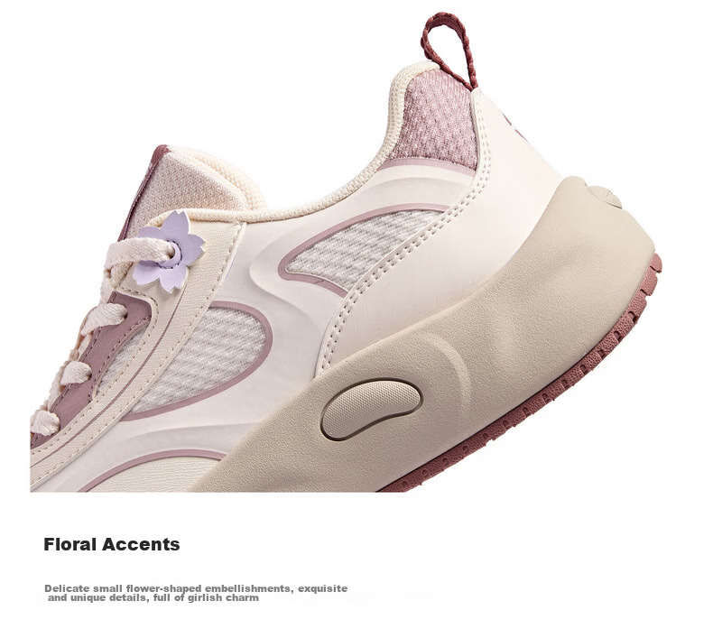 ERKE Women's Sneakers Summer 2026 New Breathable Casual Sports Shoes | Sugar Flavor 30