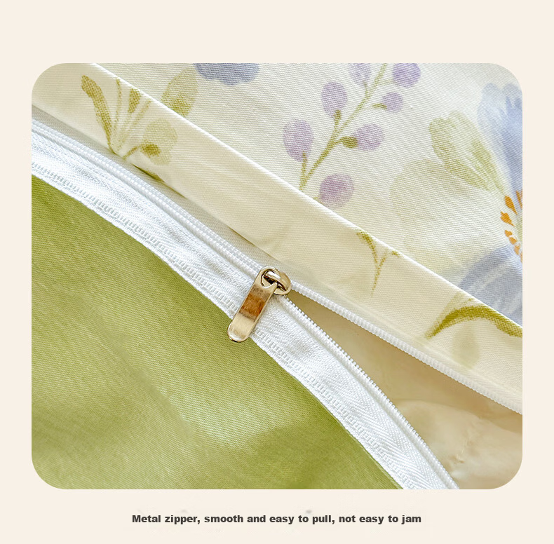 Grace 100% Xinjiang Cotton Single Duvet Cover Full Cotton Quilt Cover Student Single Quilt Case 150*200cm Moye 13