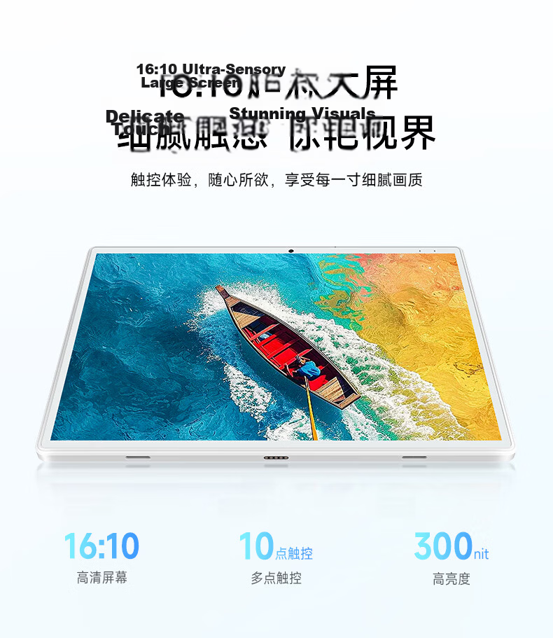 Founder 10.1-inch Lightweight 2-in-1 Tablet PC Dual Mode Laptop Detachable 128GB Business Office Pad 9