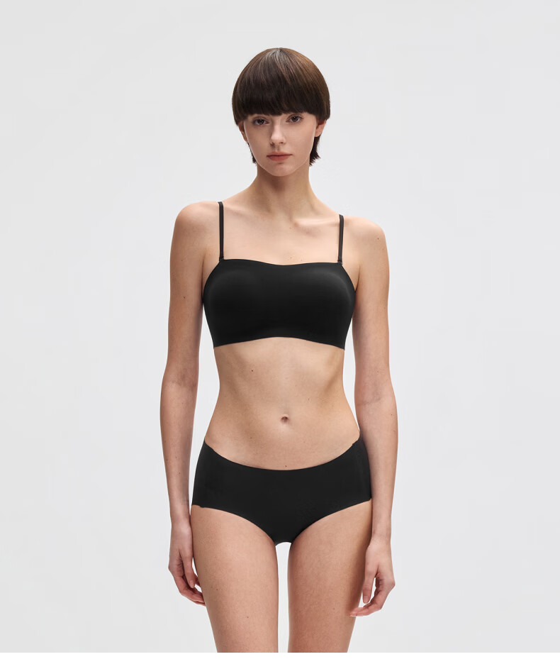 Bananain [Liu Haocun's Choice] 516S Bandeau Non-Slip Women's Bra, Push-Up, Beautiful Back, Seamless, Wedding Dress Special Bra 38