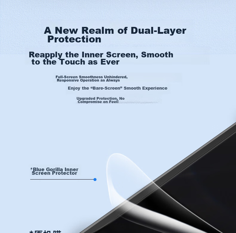 BLUEO OPPO FindN6 Limited Edition Matte Anti-Fingerprint Anti-Drop Scratch-Resistant Screen Protector Film 2