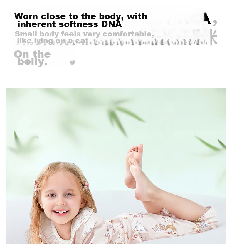 Betis Children's Pajamas Spring and Autumn Stylish New Boys Girls One-piece Baby Pure Cotton Homewear Set 8