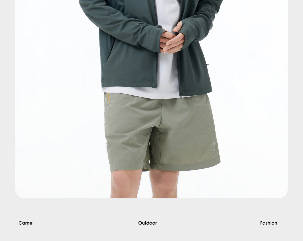 CAMEL Bubble Ice Outdoor Original Yarn Silver Coated Sunscreen Jacket UV Protection Lightweight Breathable Cooling Heat Shield Sun Protection Coat 49