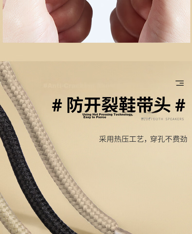 HUABAOCHI Martin Boots Round Black Shoelaces for Men and Women Work Boots Sports Shoes Hiking Mid-High Leather Boots Special Shoelaces 8