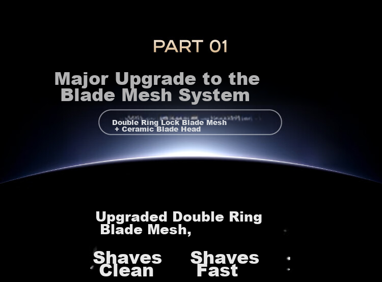 JD Jingzao Electric Shaver High-End Flagship S7 Smart Pressure-Sensing Electric Razor Long Battery Life Fully Washable Gift for Boyfriend Dad Husband Birthday 5