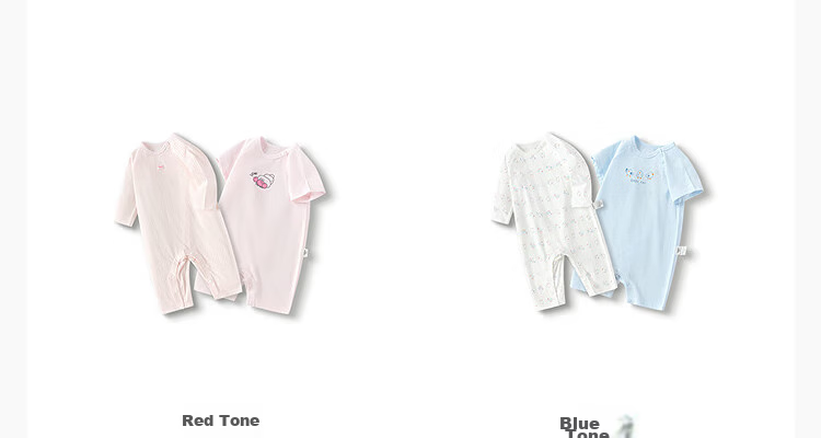 BALABALA Newborn Baby Romper Bodysuit Summer 2025 Short and Long Sleeve Two-Piece Set Fresh Style 208225133202 28