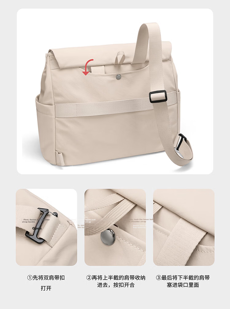 GOLF Casual Women's Backpack 14/16 Inch Laptop Bag Lightweight Shoulder Tote Travel Dual-Use School Bag 9