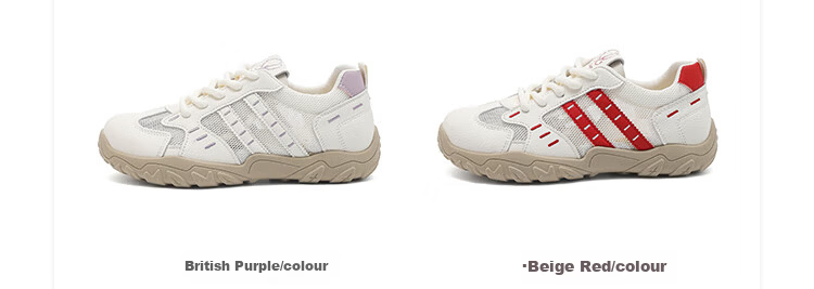 La Chapelle Women's Mesh Sneakers Casual Versatile Soft Sole White Shoes Silver Color Size 36 5