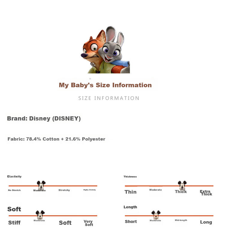 Disney Girls' Spring Dress 2026 New Judy Hopps Officer Children's Clothing Toddler Baby Long Sleeve Princess Dress 8