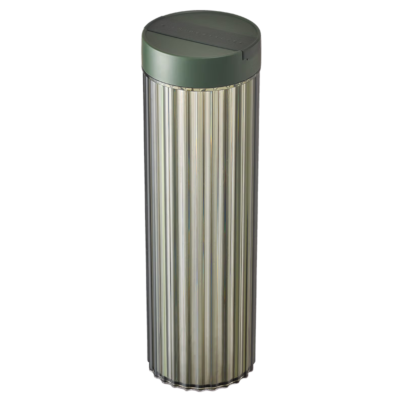 MAXCOOK Sealed Container Pasta Jar Grain Storage Box Moisture-Proof Storage Canister Green 1.3L MCX2676