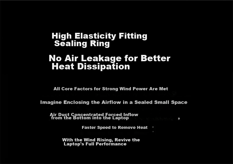 Llano V12 Laptop Blower Cooling Fan High Airflow Adjustable Speed Computer Stand Compatible with Lenovo Dell Alienware Savior ASUS ROG White Model 20