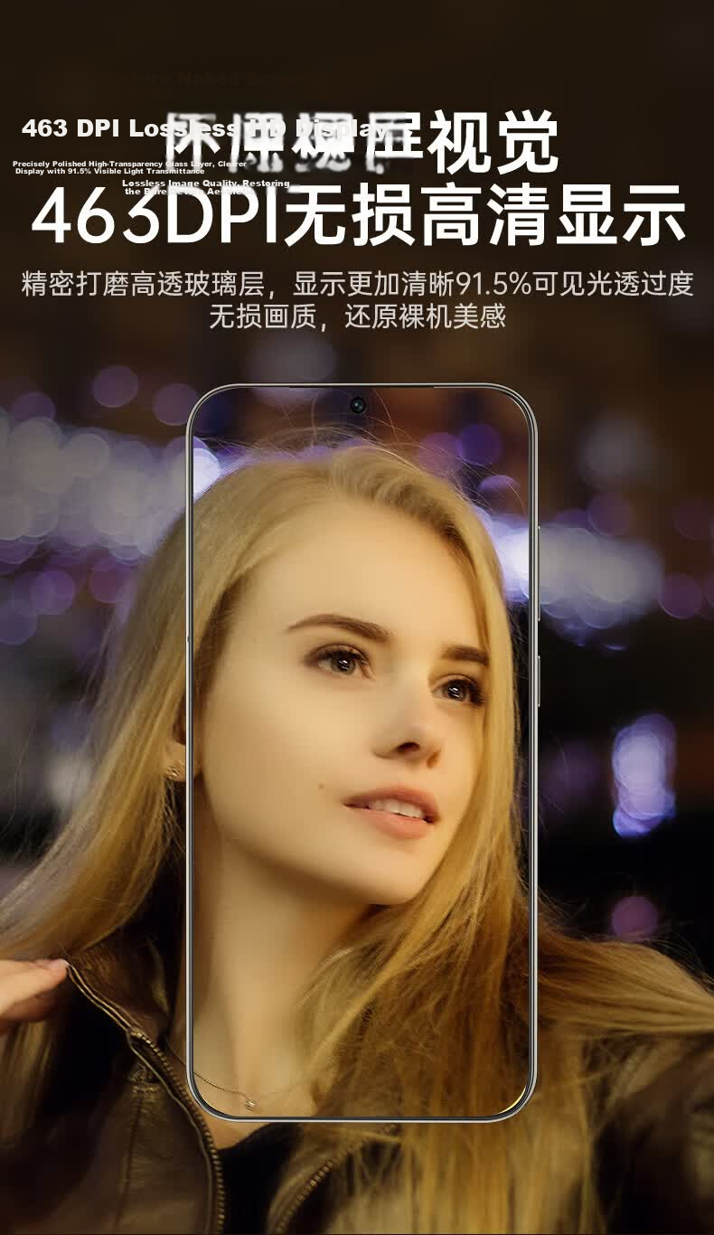 CangHua Honor 400 Tempered Glass Screen Protector, Full Coverage, Anti-Drop, Anti-Fingerprint, Dust-Free Application, 2-Pack 9