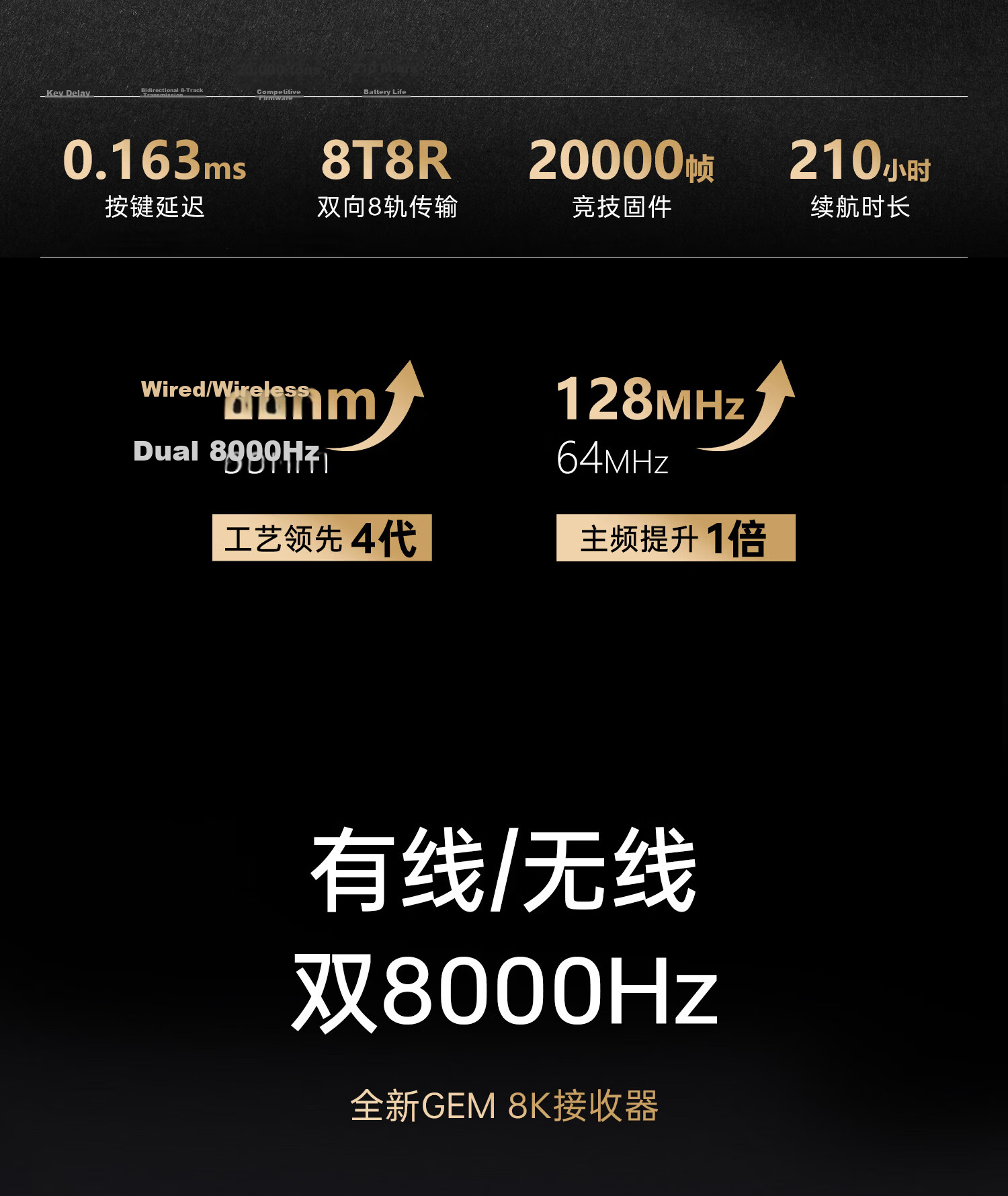 ATK LieKong Soul Ghost Wireless Mouse Composite Carbon Fiber Lightweight Hollow Ergonomic Wired Gaming Office Mouse Ghost Master Edition Black 13