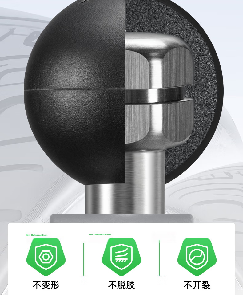 FANAUE Motorcycle Phone Holder Heavy Duty Clamp 20mm Ball Head Base Sports Camera Mount Anti-theft Quick Release CC-04(20) 16