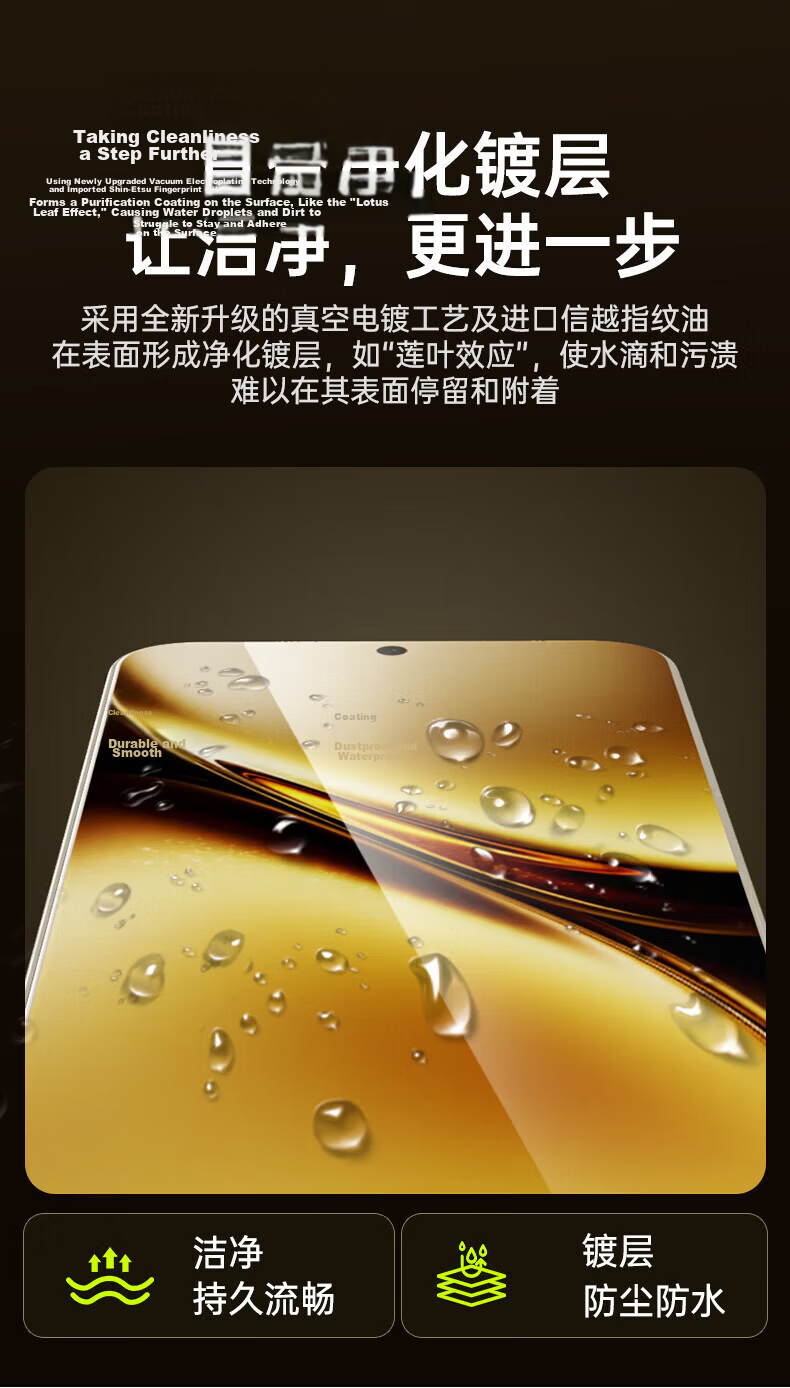 CangHua Honor 400 Tempered Glass Screen Protector, Full Coverage, Anti-Drop, Anti-Fingerprint, Dust-Free Application, 2-Pack 7
