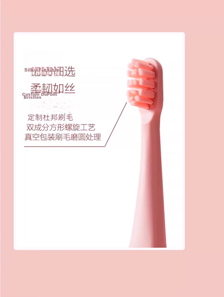HuaShang E1 Electric Toothbrush Adult Couples Fully Automatic Smart Soft Bristles Birthday Gift E1 Pink Single with Replacement Brush Head 8