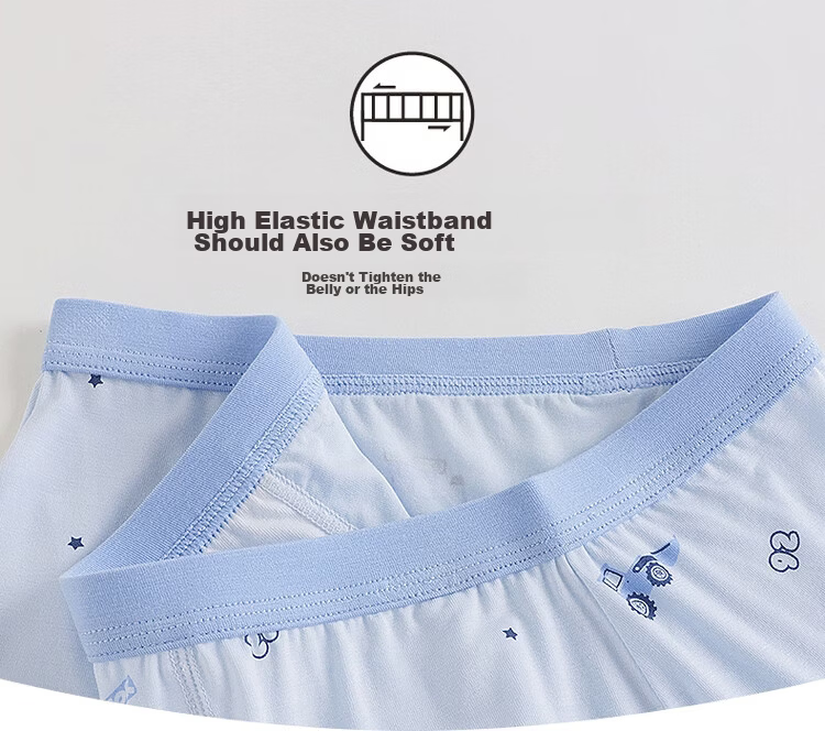 Threegun Kids A-Class Antibacterial Modal Girls' Boxer Briefs (2-Pack) Set 1 Size 130 T50084B01 13