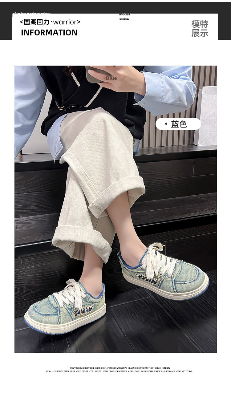 Warrior Women's 2026 Spring Autumn Fashion Sneakers Classic Versatile Retro Casual Shoes Dark Gray Size 38 11