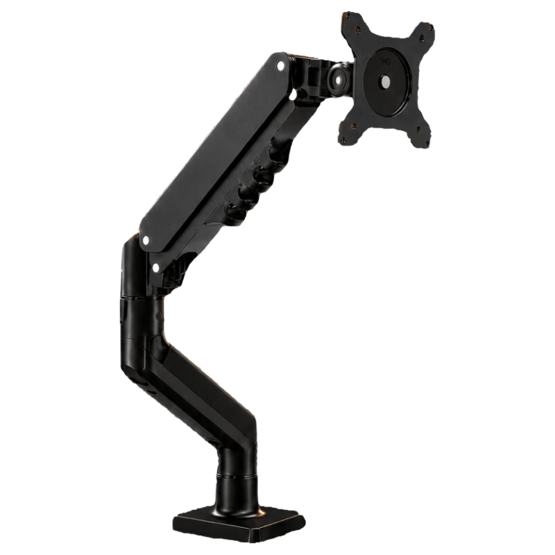 JD Jingzao Adjustable Gas Spring Hover Monitor Arm Computer Monitor Lift Heightening Stand Desk Clamp Base Compatible with AOC Zowie 32-inch Display