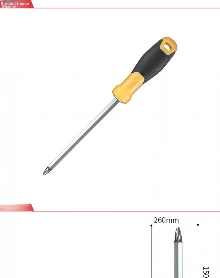 Deli Multi-Function Screwdriver 6/PH2x150mm DL626150S 1