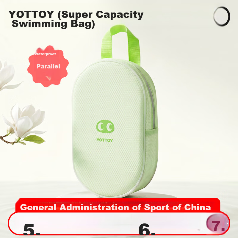 Yottoy Sports Swimming Waterproof Bag Storage Bag Portable Large Capacity Waterproof Pouch Gym Beach Toiletry Bag - Falling Pear Green