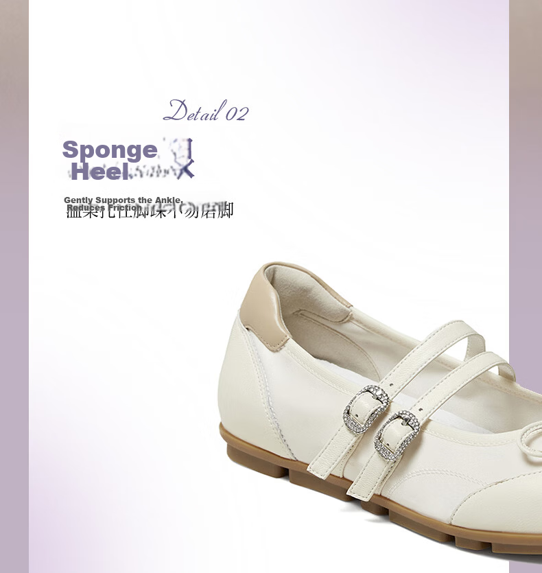 BASTO 26 Autumn Mall Lambskin Mary Jane Ballet Flats Women's Derby Flat Shoes SCR06CQ6 11