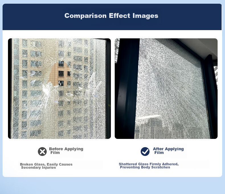 Xiruo Window Sunshade Heat Insulation Film UV Protection Glass Sticker Light Blocking Balcony Privacy One-Way Vision Film 7