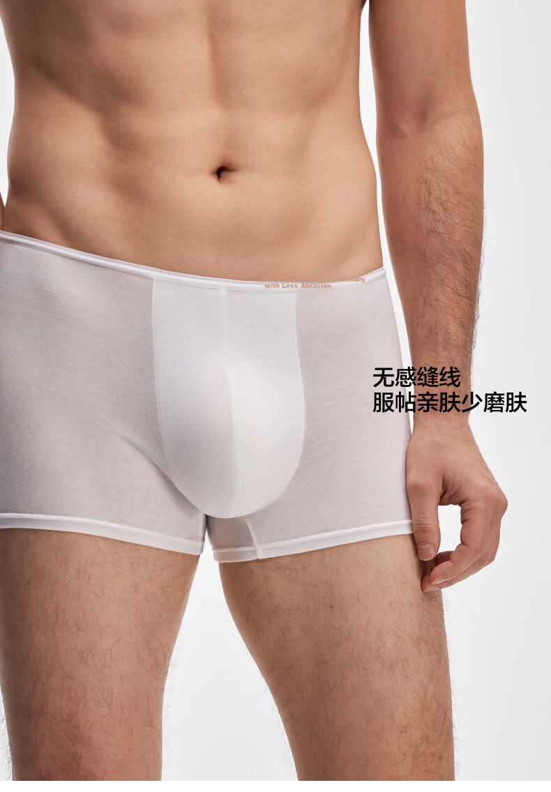 Bananain 520C Men's Disposable Underwear EO Sterilized Antibacterial Individually Packaged Wash-Free Daily Use Travel Boxer Briefs 7 Pieces 13