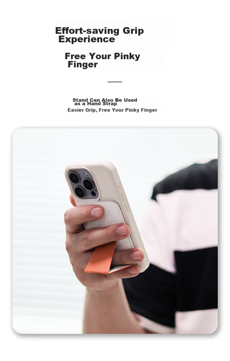 LALO Cardless Quick Swipe Magnetic Card Holder Phone Stand Invisible Desktop Ultra-thin Access Card Holder for Bus and High-speed Rail 11