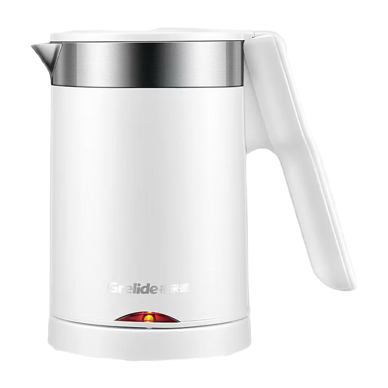 Grelide New 316L Mini Portable Foldable Electric Kettle Travel Kettle 0.6L Small Capacity Outdoor Electric Water Kettle with Storage Box D2606