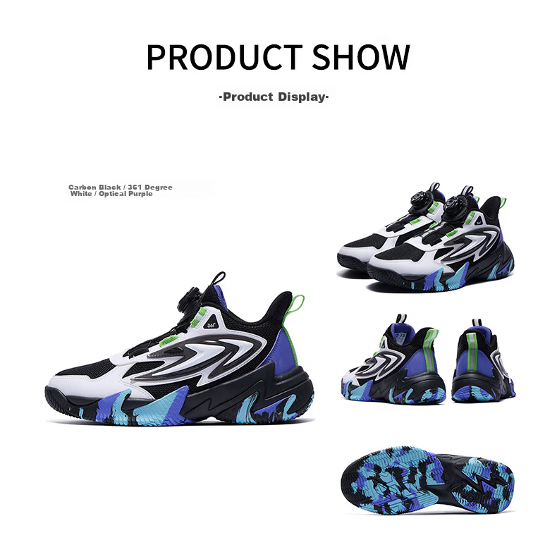361° Kids Basketball Shoes Children's Autumn 2025 Youth Training Hardcourt Durable Sports Shoes Green Size 38 18