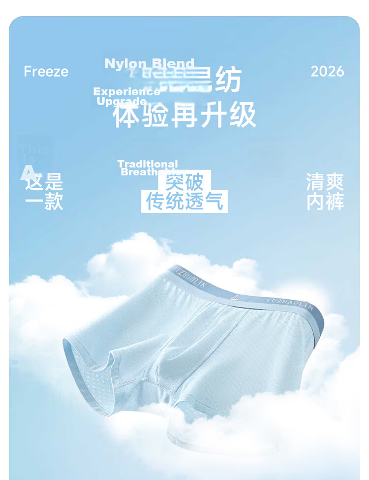 Yuzhaolin Youth Ice Silk Boys' Underwear, Adolescent Boxer Shorts for Middle and High School Boys 2