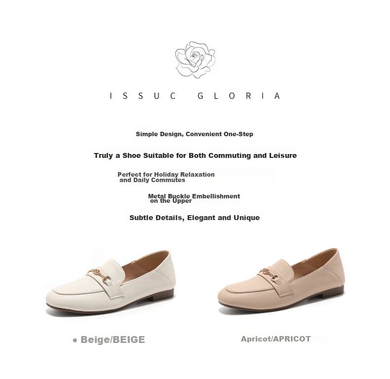 ZHR Zese Loafers Women Casual Breathable Soft Sole Slip-On Fashion Square Toe Shoes AH311 Beige 39 2
