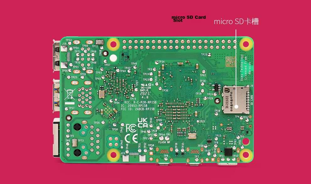 Chuanglebo Raspberry Pi 5 5th Generation Starter Learning Basic Kit 2GB 4GB 8GB 16GB Raspberry Pi 5 Development Board Mainboard 5B 2GB AI Artificial Intelligence Large Model Package 19