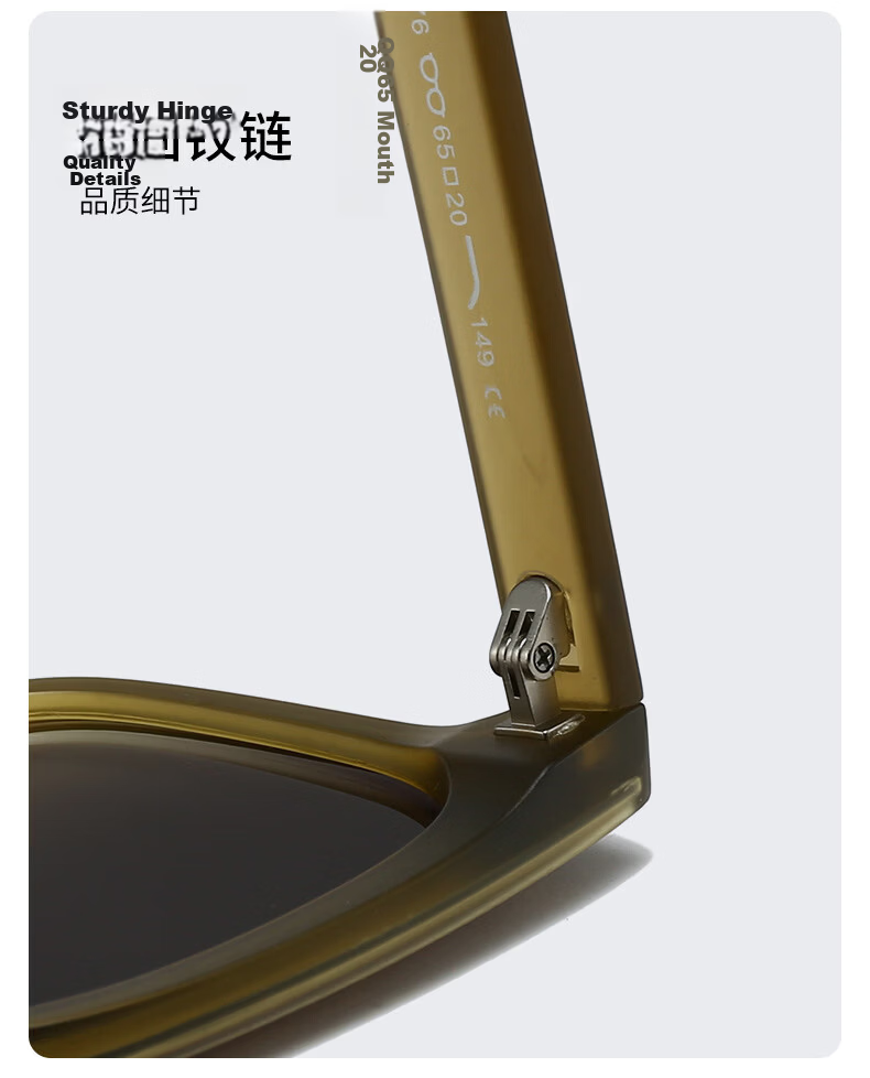 Benshiji 2026 New Women's High-End Sunglasses UV Protection Polarized Driving Sunglasses for Men 10