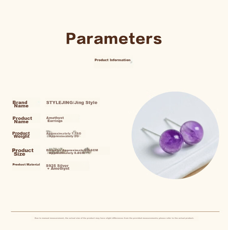 Jingfengge Four-Leaf Clover Silver Stud Earrings, Luxurious High-End Ear Jewelry, Piercing Care, Anniversary Birthday Gift for Wome 4