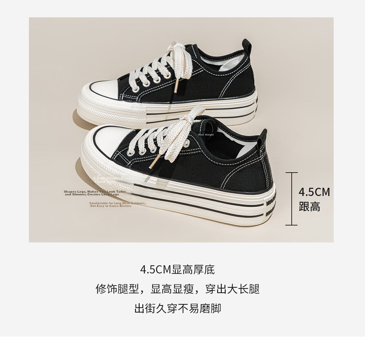Warrior Official Canvas Shoes Women 2026 Summer Breathable Thick Sole Sneakers Classic Casual Low-top Cloth Shoes for Women 13