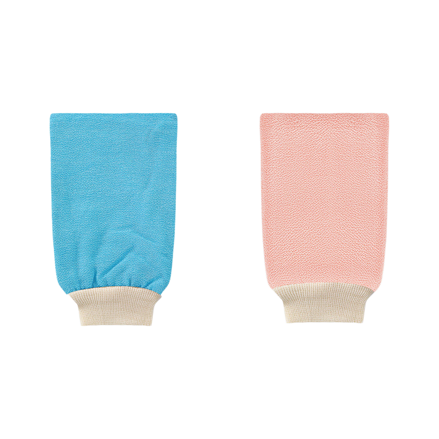 Yagao Exfoliating Washcloth, 2-Pack, Thick Double-Sided Powerful Scrubbing, Back Scrubber, Unisex, Bath Scrubber