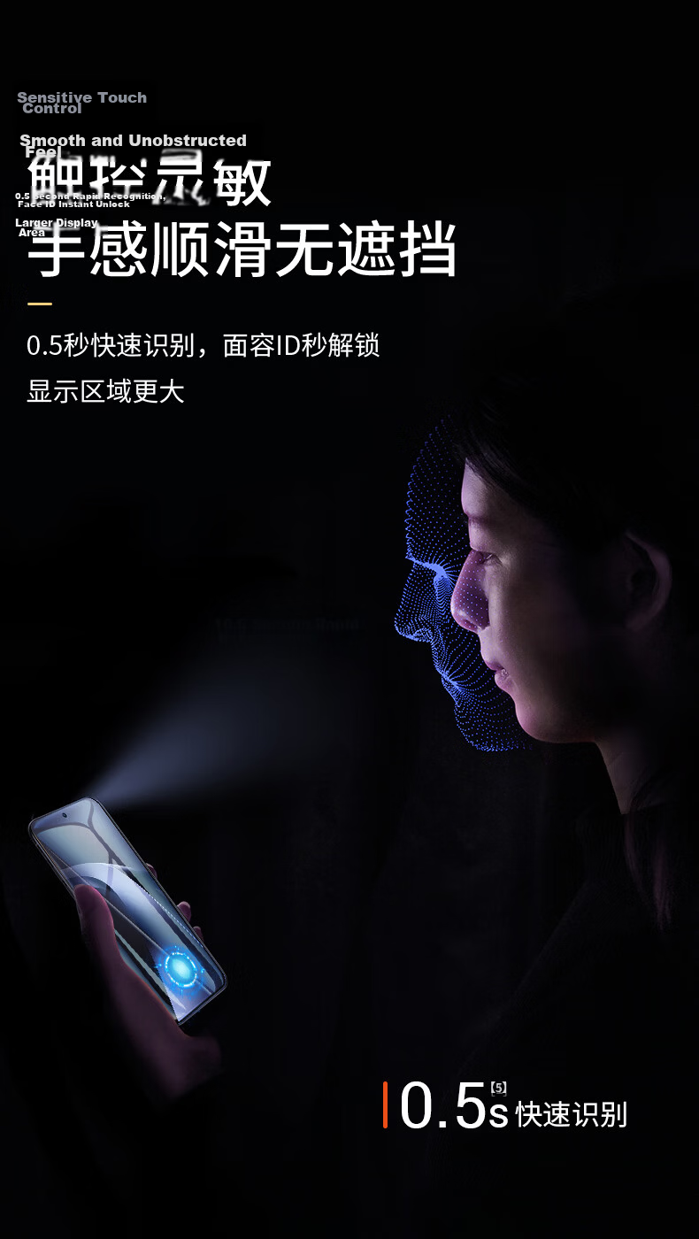 Smorss [2-Pack Crystal Diamond Screen Protector] Compatible with Xiaomi 17T Tempered Glass Film, HD Anti-Scratch, Drop-Resistant, Wear-Resistant, Anti-Fingerprint Mobile Phone Protective Film 8