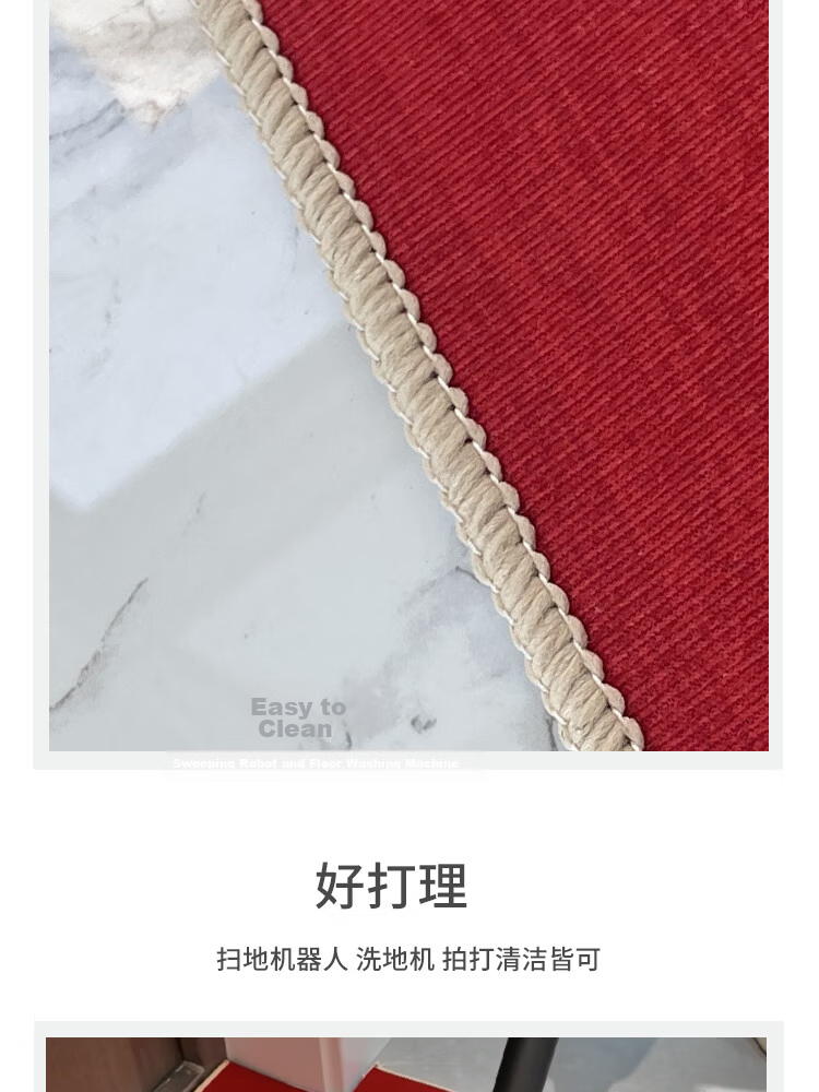Bodisi Entrance Door Mat Water-Absorbent Non-Slip Cuttable Floor Mat 90x60CM 8