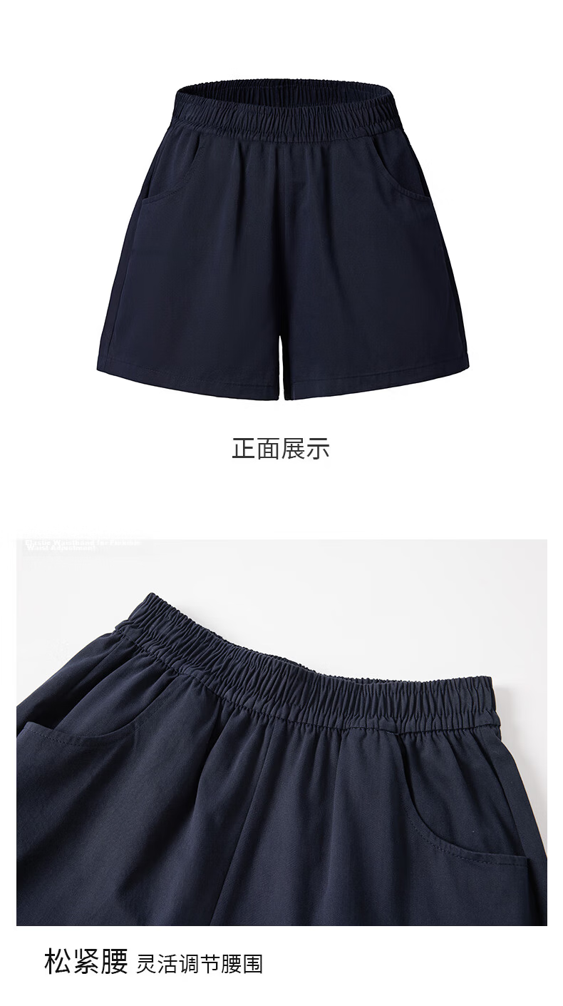 Langsha Women's Summer Shorts 2025 New Fashion Pure Cotton Slim Fit Lightweight Cool Casual Sports Pants 20