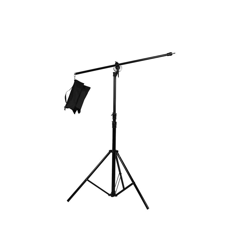 AMARAN Aluminum Light Stand with Crossbars, Dual-Purpose Ceiling And Floor Mount, Professional Film And TV Equipment, Portable Tripod for Studio Photography, Live Streaming, Fill Lighting And General Illuminatio