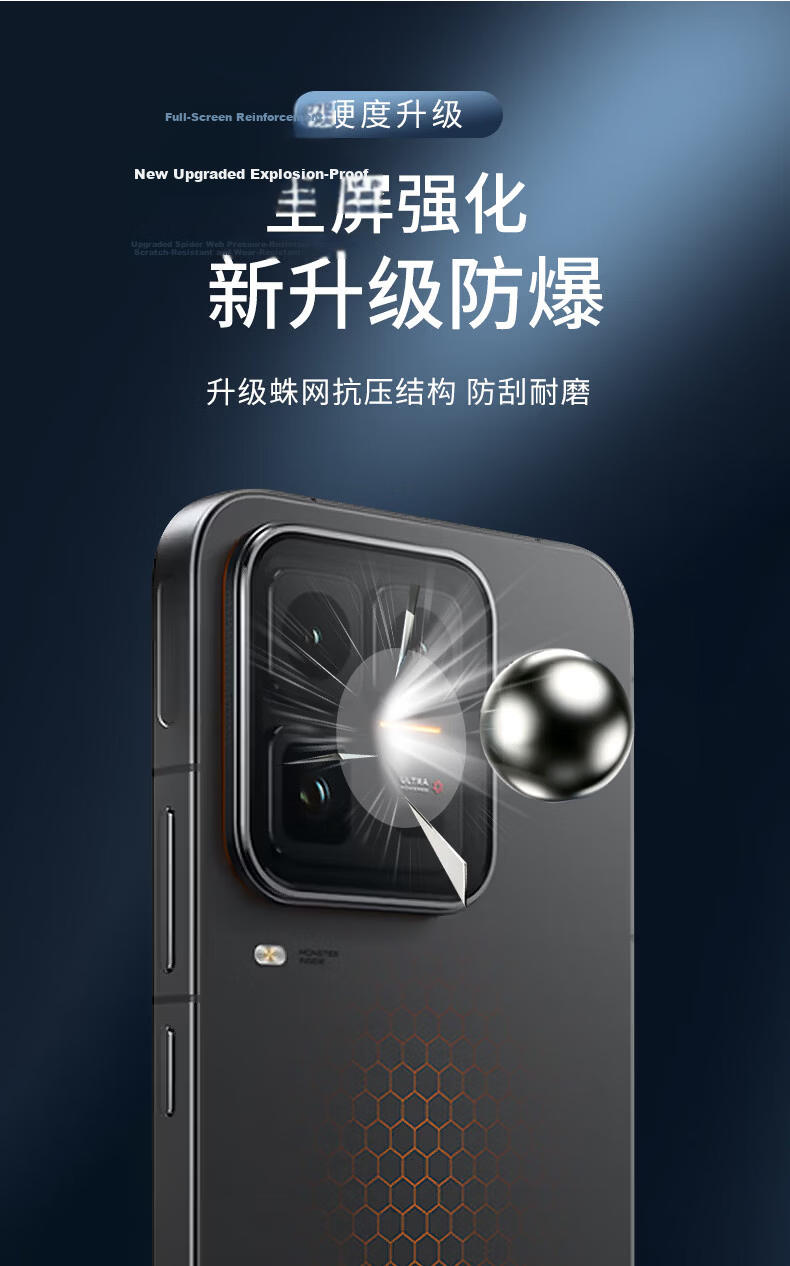 Fly Planet [2-Pack Instant Adhesive] Compatible with vivo iQOO 15 Ultra Lens Protector, iqoo15ultra Rear Camera Lens Protective Film, Ultra Clear Anti-Scratch Anti-Drop Tempered Glass Film 4