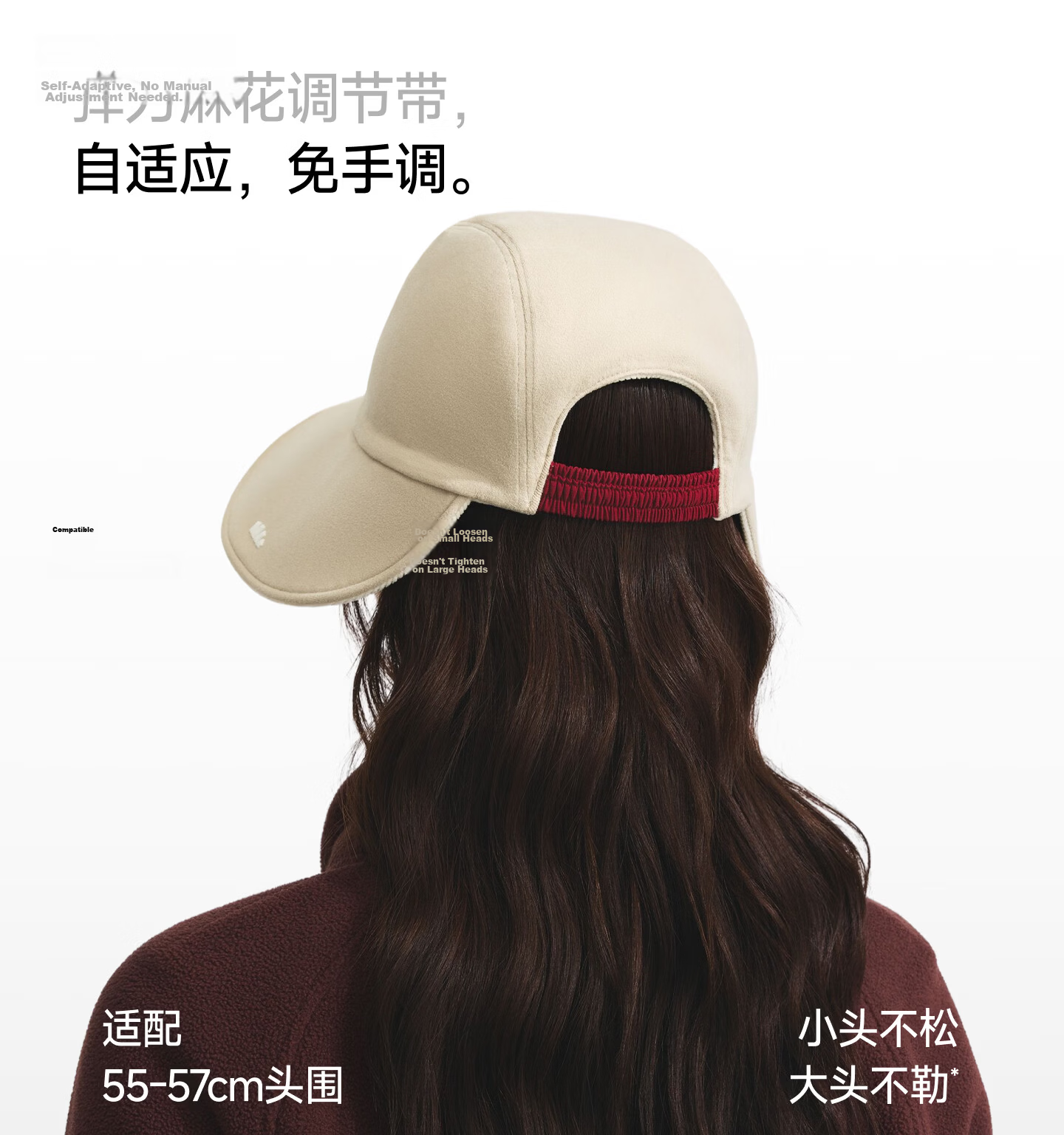Beneunder Women's Duckbill Baseball Cap Fashion Large Brim Full Face Sunshade Men's Sun Protection Hat 24