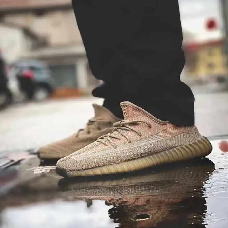 Adidas Yeezy350 Dust Orange Angel Men's And Women's Sports Casual Shoes FZ5240 UK5.038 5