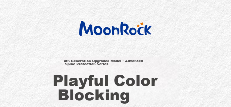 MoonRock Kids Backpack for Grades 1-3, Lightweight Ergonomic Waterproof School Bag, Light Purple 1