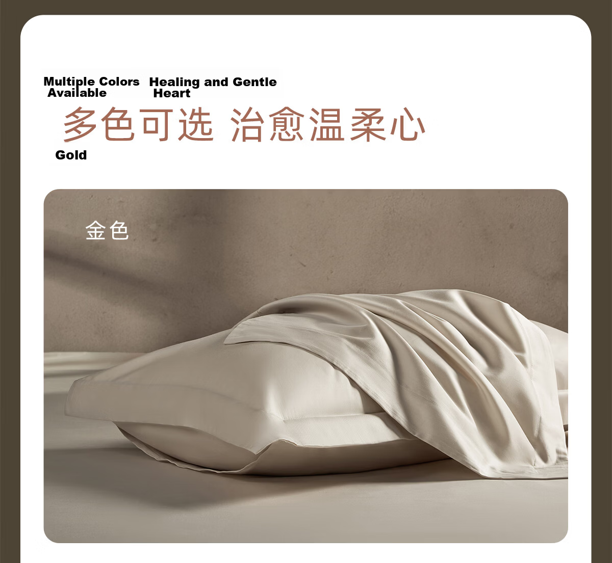 Luolai Home Textiles 100-Thread Count Cotton Pillowcase A-Class Ultra-Soft Anti-Mite Cotton Pillowcase 48x74cm Pink 13